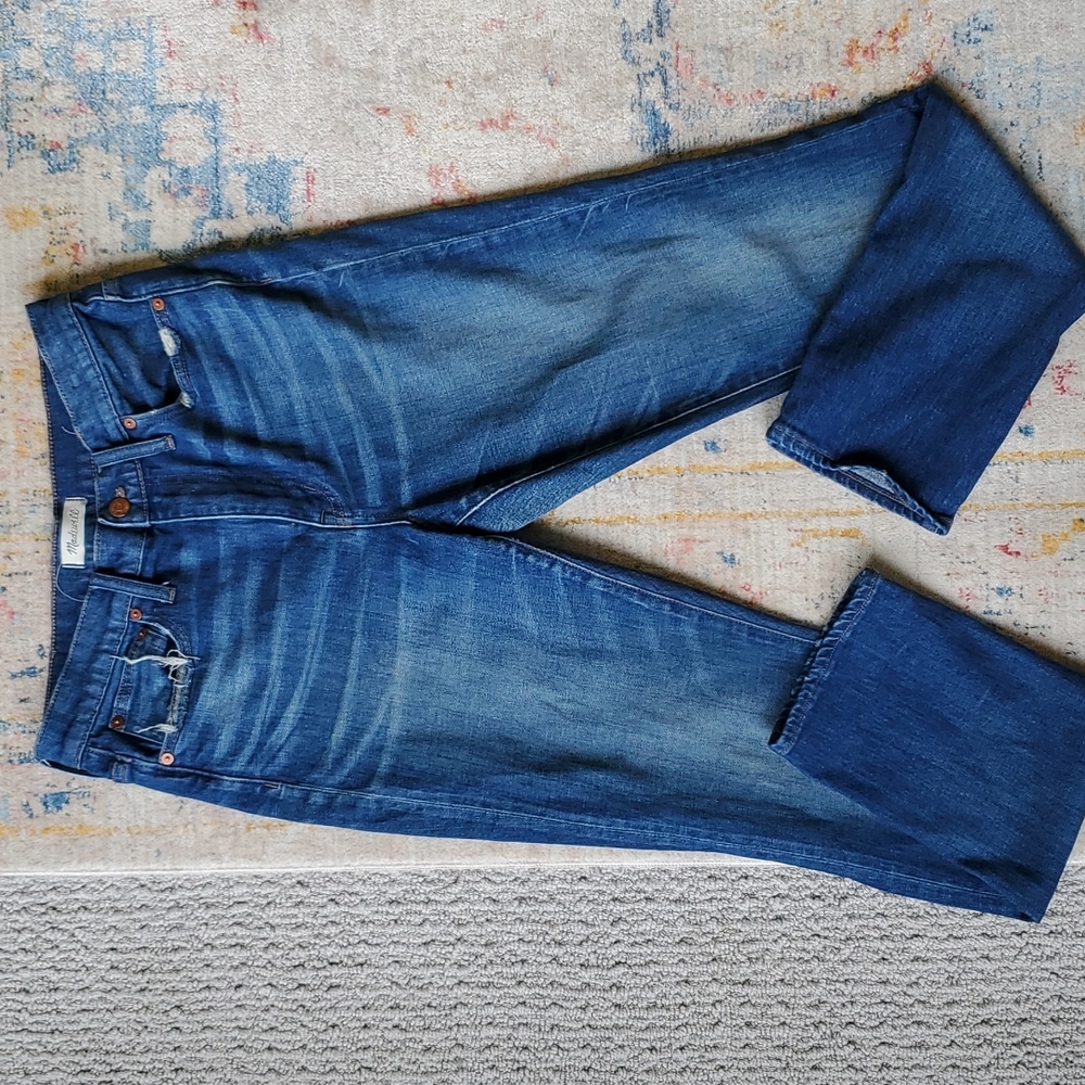 Madewell High Rise Slim Boyjean